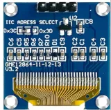 Mini display OLED giallo/blu 0.96 inch 128x64 I2C – 2