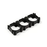 Portabatterie 18650 per 3 batterie con morsetto commutabile – 1
