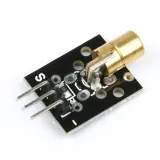 Modulo laser a diodo 5V laser rosso 650 nm 5 mW testa in rame – 2