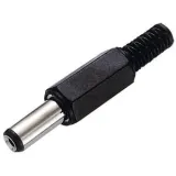 Connettore di alimentazione DC / Jack barrel maschio / Barrel Jack Maschio 5,5 x 2,1 mm – 1