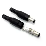 Connettore di alimentazione DC / Jack barrel maschio / Barrel Jack Maschio 5,5 x 2,1 mm – 3