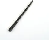 Strip header femmina rotonda 2.54Mm 40 pin 1X40p nera – 1