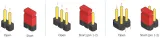 Cappuccio jumper 2 pin 2,54 mm (Nero) per es. Arduino, Esp32 e Raspberry Pi – 2