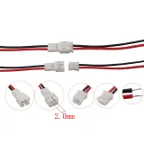 Set di connettori pigtail Micro JST PH a 2 pin maschio femmina – 2