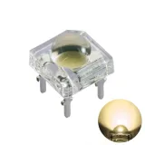 LED Super Flux Piranha 4pin da 5mm - Bianco caldo – 3