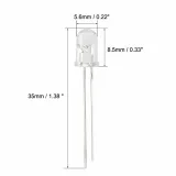 Diodo emettitore a infrarossi 1.2V 5mm 940nm – 2