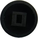 cappuccio colorato per pulsante ot3321 NERO – 3