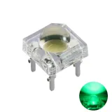 LED 5mm Super Flux Piranha 4pin - Verde puro – 3