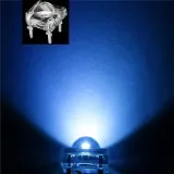 LED 5mm Super Flux Piranha 4pin - Blu – 2