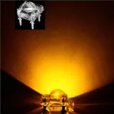 LED 5mm Super Flux Piranha 4pin - Giallo – 3