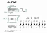 Barra LED a 10 segmenti Bianco – 2