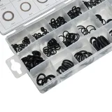Kit di 225 O-ring NBR neri 15 misure diverse – 2