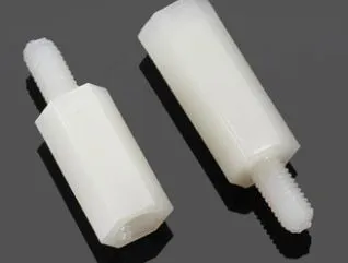 M3 30x6mm Distanziale esagonale in nylon / Standoff / Distanziale