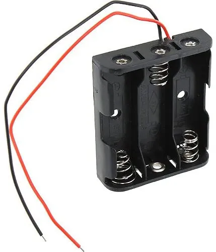 Portabatterie per 3x AA (4.5V)