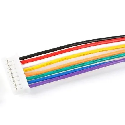 Cavo connettore/terminale 8 Pin, 1 lato - male, 26AWG 20cm, XH2.54mm