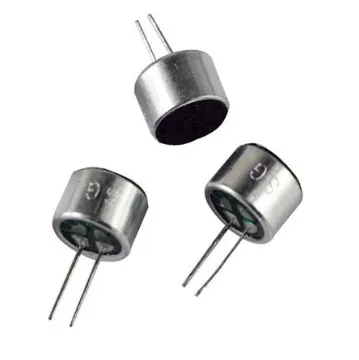 Microfono (Condensatore), Sensibilità 52D, Perfetto per l'Uso con Arduino/Raspberry Pi 9 x 7mm, Through Hole