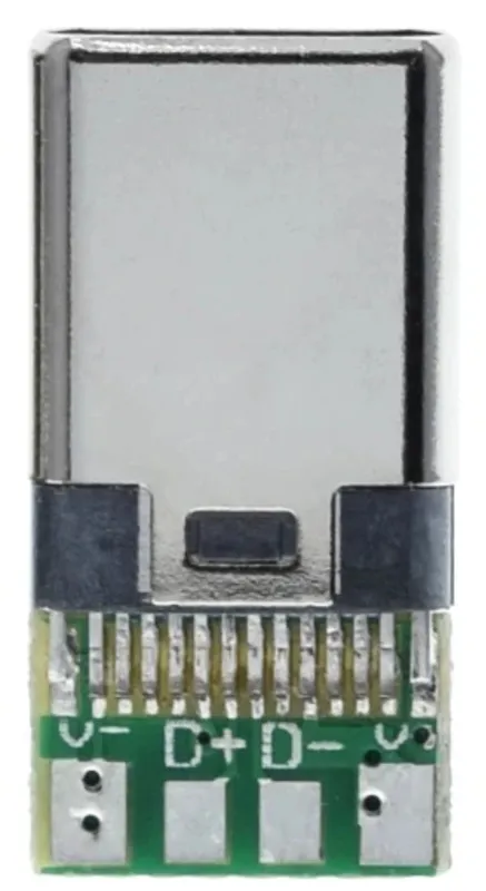 Scheda breakout USB-C Male Socket