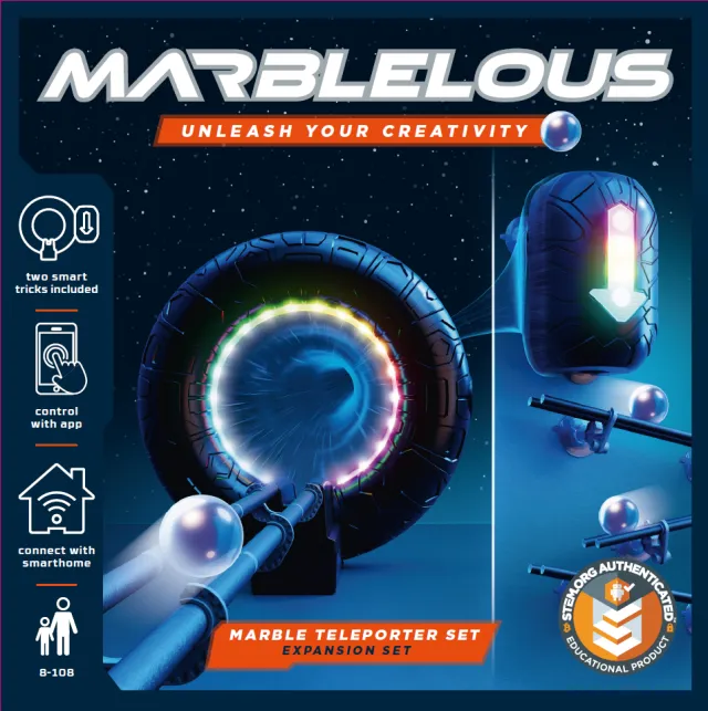 Set Marble Teleporter per pista di biglie Marblelous