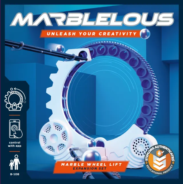 Marble Wheel Lift per pista di biglie Marblelous