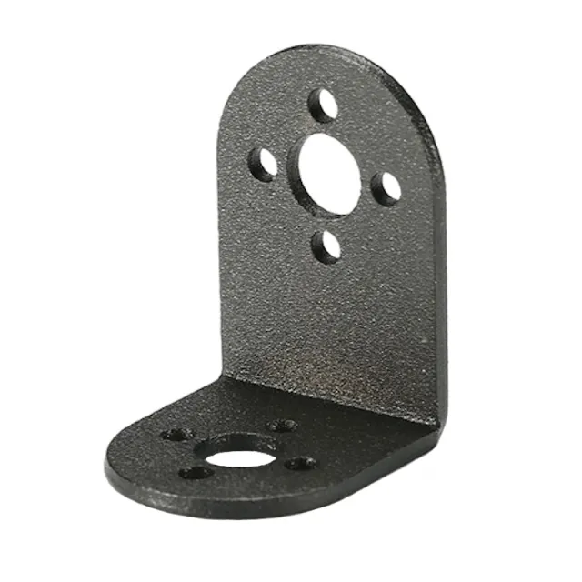Staffa servo in alluminio leggero a forma di L