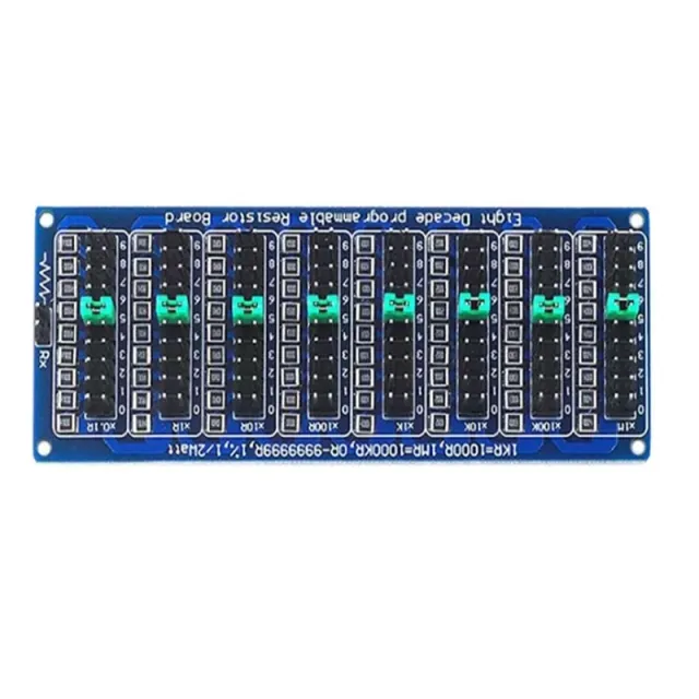 Scheda di resistenze programmabili a 8 segmenti e 10 posizioni