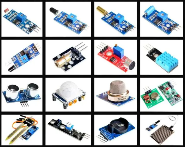 16 sensori in 1 set per Arduino