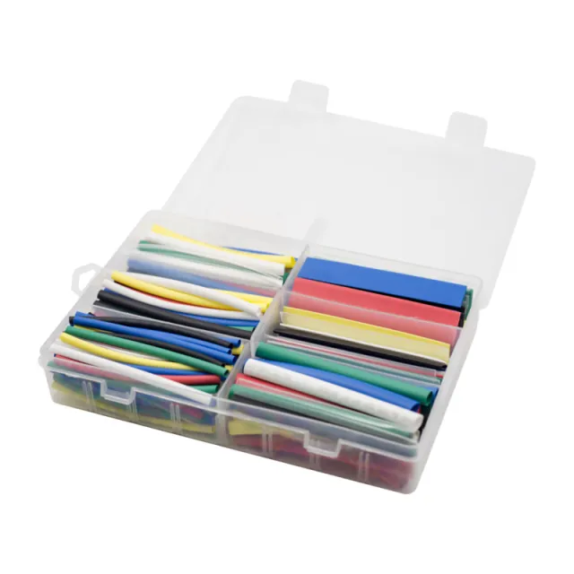 Assortimento di guaine termorestringenti 168 pezzi colori assortiti