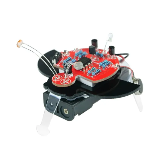 Robotcube DIY Firefly Robot fotosensibile senza batteria