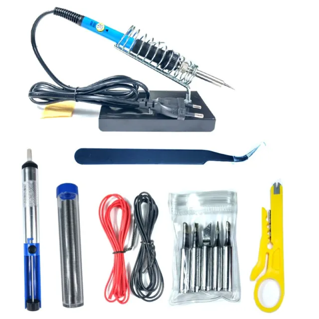 Set di saldatore - Starterkit 14 pezzi