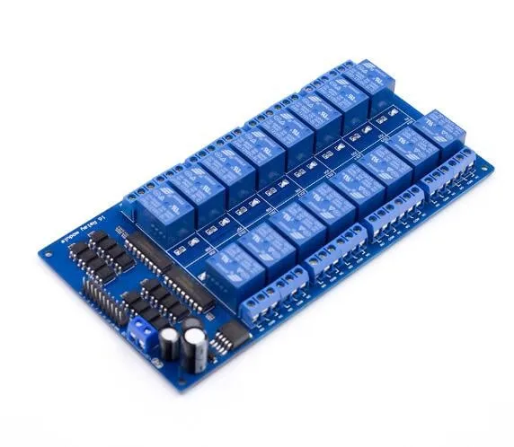 Modulo relè a 16 canali 12V con optoisolatore