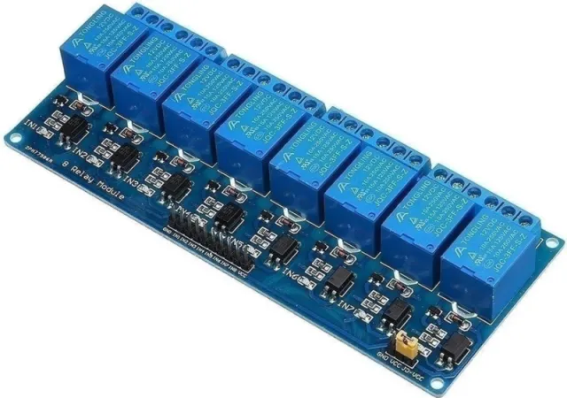 Modulo relè 12v Low | 8 canali