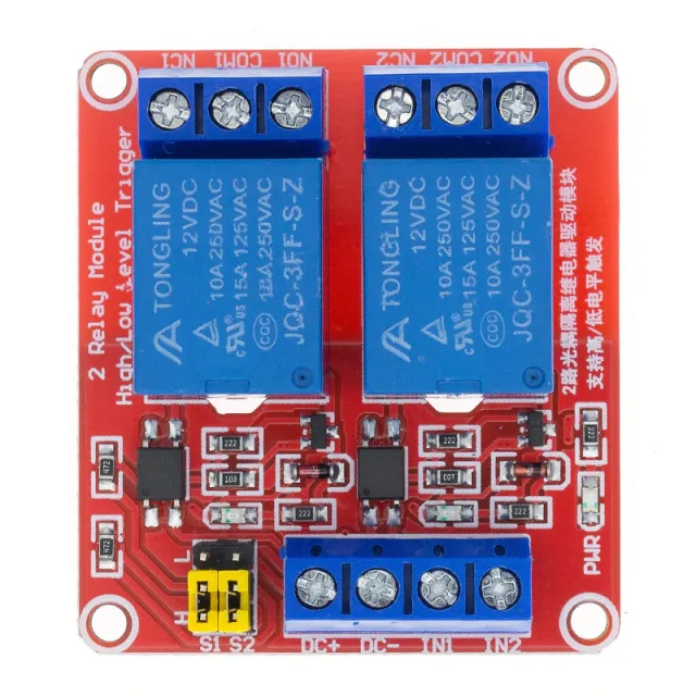 Modulo relè 12v | 2 canali