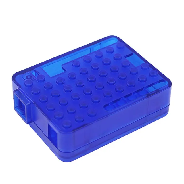 Custodia blu per Arduino Uno compatibile LEGO