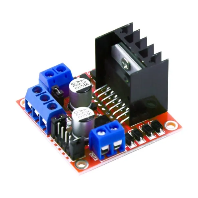 L298N Motor Driver Board rosso