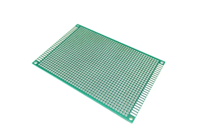Scheda sperimentale di prototipazione 8x12cm verde