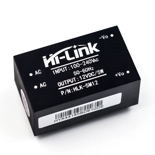 Modulo convertitore da 220VAC a 12VDC 0,42A HLK-5M12