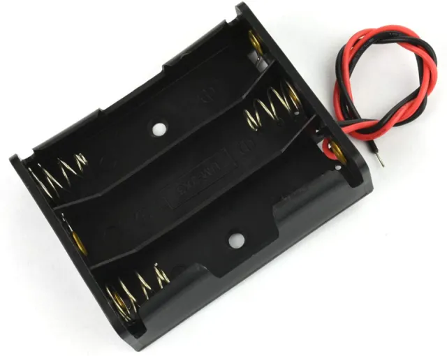 Portabatterie per 3 batterie 18650