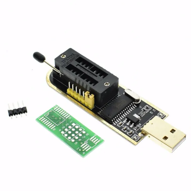 Programmatore USB CH341A per EEPROM Flash BIOS serie 24 25
