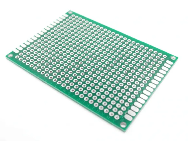 Piastra di prototipazione sperimentale 7x9cm verde