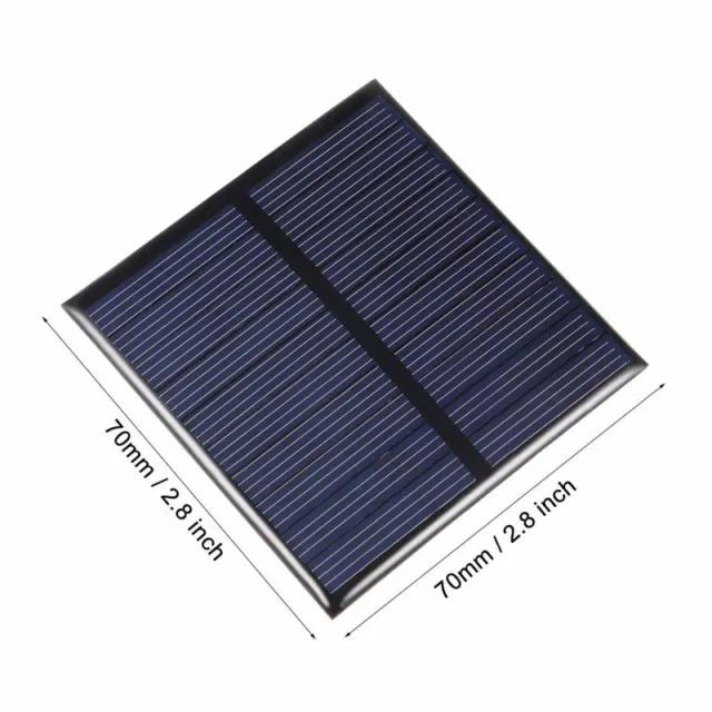 Mini pannello solare 70x70mm epoxy