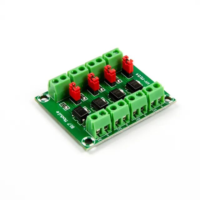 Modulo di isolamento optocoupler a 4 canali