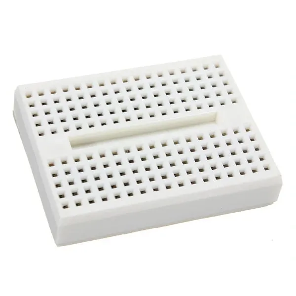 Mini Breadboard 170 fori per prototipazione Bianco senza collegamento