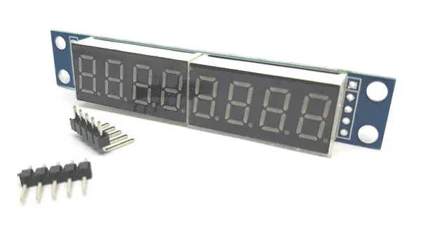 Modulo digitale a 8 cifre con display rosso a 7 segmenti MAX7219