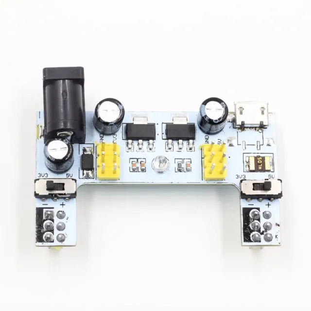 Modulo di alimentazione per breadboard MB102 DC 7-12V USB a 2 canali