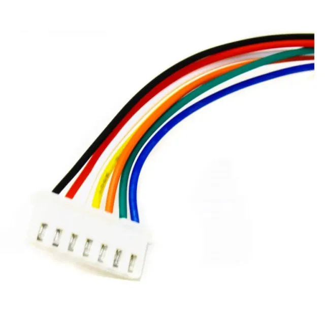 XH2.54mm 7Pin Single-headed 26AWG cavo pigtail 20cm