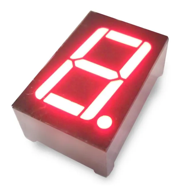 Display LED a 7 segmenti Rosso 0.56 inch