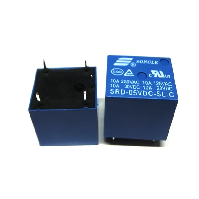 SRD-05VDC-SL-C Relè 5pins  10A 5V