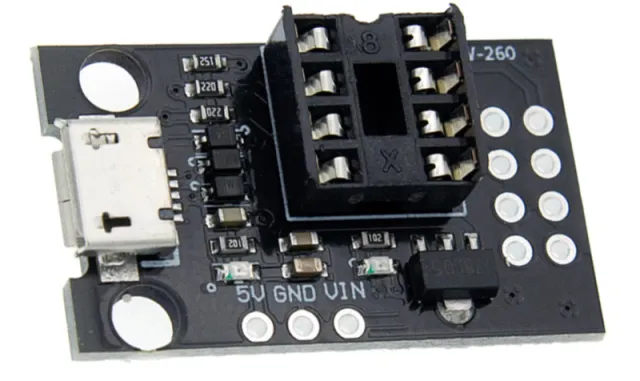 Scheda di programmazione ATtiny