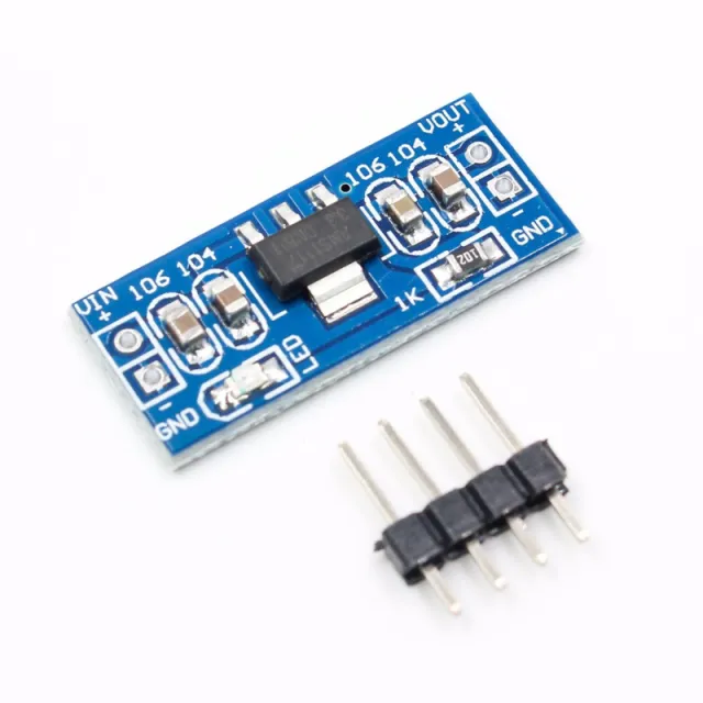 Regolatore di tensione step down 3.3V ingresso 4.5-7V AMS1117