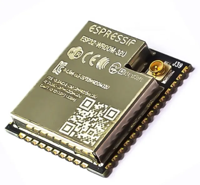Modulo IOT wireless ESP32 WROOM 32U 16M 128Mbit WiFi, Flash, Bluetooth